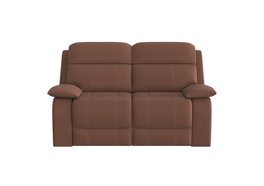 Moreno 2 Seater Fabric Sofa - Brown