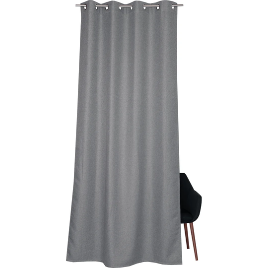 Opaco Eyelet Blackout Single Curtain