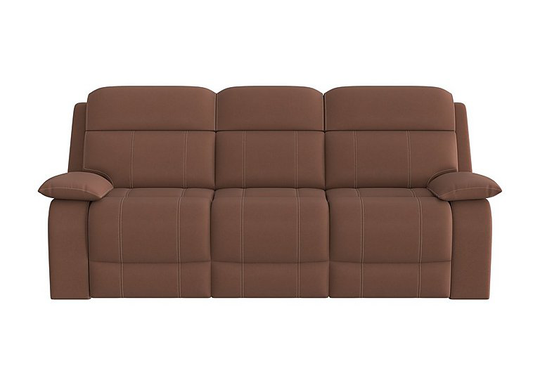 Moreno 3 Seater Fabric Sofa - Brown