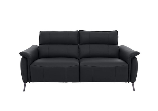 Jude 3 Seater Leather Sofa - Grey