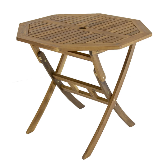 Angela Garden Folding Wooden Dining Table