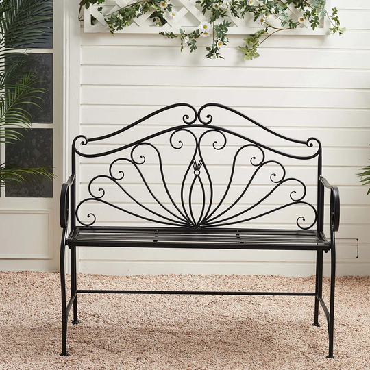 Xanthe Iron Park Bench