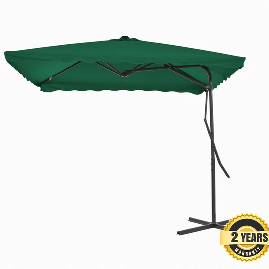 Parasol with steel pole 250 x 250cm