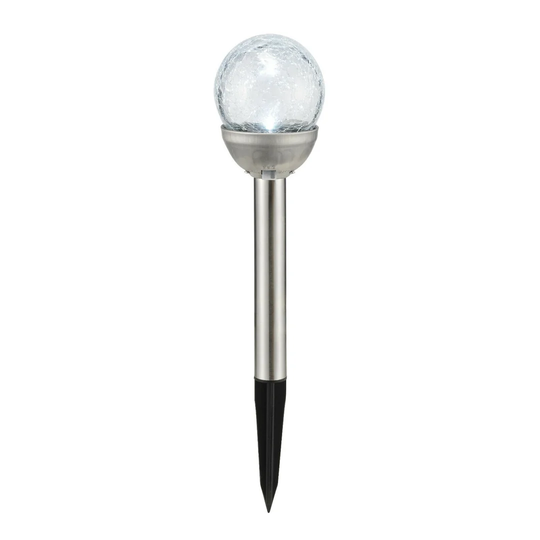Ellaruth White Solar Powered Integrated LED Pathway lights