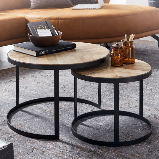 Acklin 2 Piece Coffee Table Set