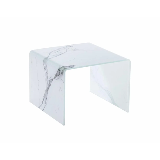 Side Table D424A1A96CE14EE789140F52F73BECC2 - MARBLE White - Set Of 1
