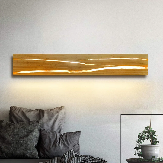 Raiden 1 - Light LED Beige Flush Mounted Scone