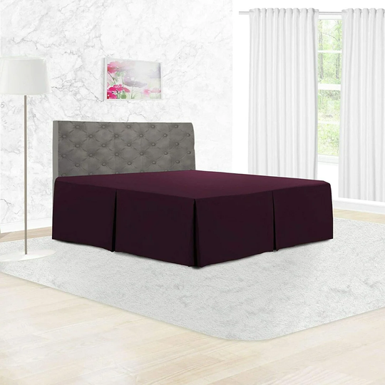 144 Thread Count Pleated Bed Valance