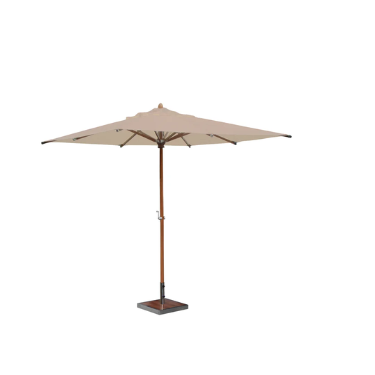 Melanie 2m Square Traditional Parasol