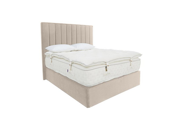 Harrison Spinks - Yorkshire 40,000 Divan Set - King Size - Cream
