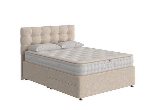 The Handmade Bed Company - Boutique Ortho Divan Set - King Size - Beige