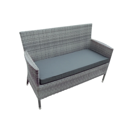Blanch Rattan Park Bench