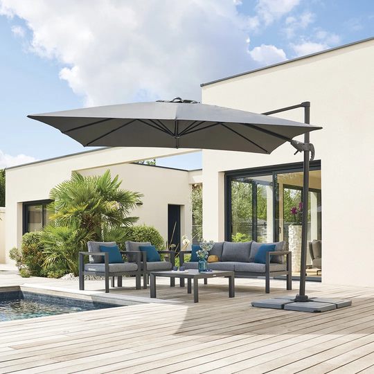 Ahmena 3m Square Cantilever Parasol
