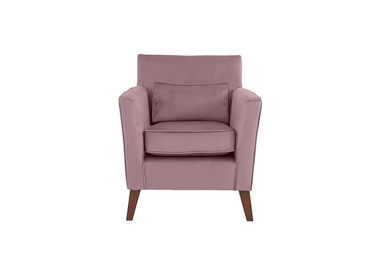 Felix Fabric Accent Chair - Purple