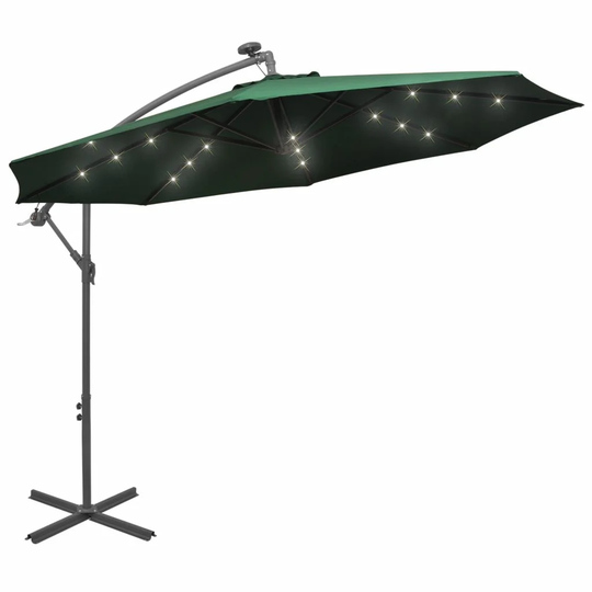 3m Cantilever Parasol with Lights