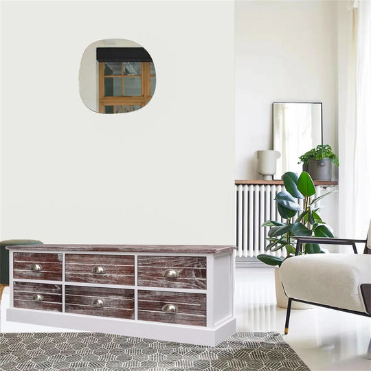 Newburg Wood Storage Bench