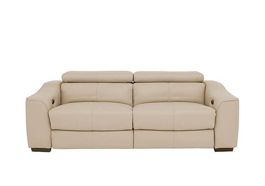 Elixir 3 Seater Leather Sofa- World of Leather