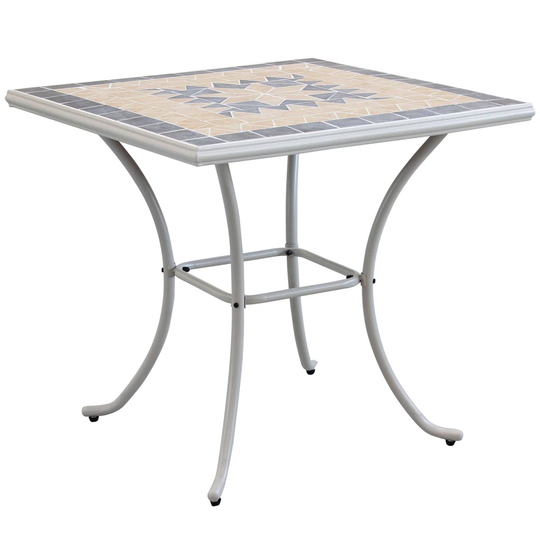 Athens Square 80Cm Outdoor Dining Table