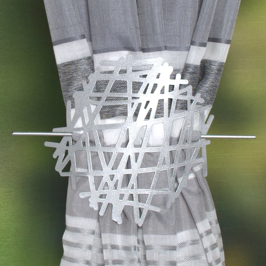 Grid Curtain Tieback