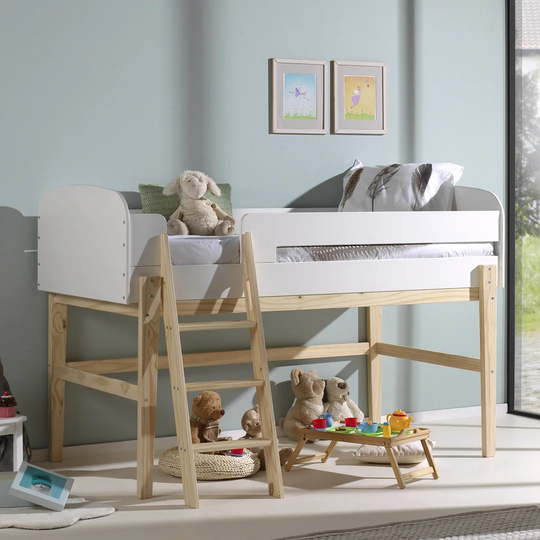 Eckert European Single Mid Sleeper Bed