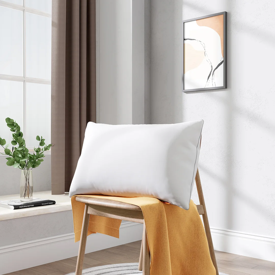 Polyester/Polyfill Medium Support Pillow