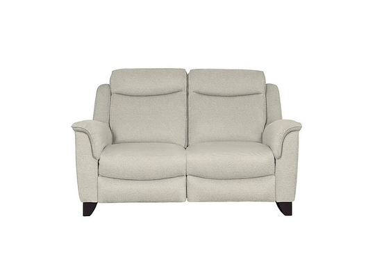 Parker Knoll - Manhattan 2 Seater Fabric Power Recliner Sofa - Grey