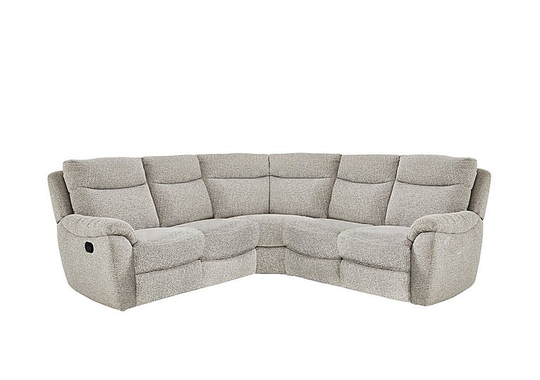 Snug Fabric Corner Sofa - Beige