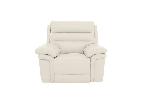 Berlin Leather Chair - White