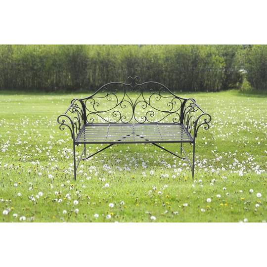 Morosco Metal Traditional Bench