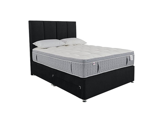 Millbrook - PureTech Pillow Top Divan Set - King Size - Black