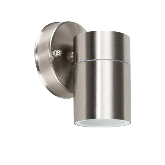 Manderly IP44 Rated Wall Light & 3W GU10 Dusk Till Dawn 4500K LED Bulb