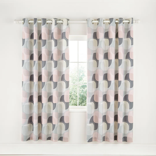 Arken Lined Eyelet Room Darkening Curtains