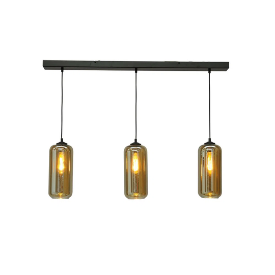 3 - Light Kitchen Island Square / Rectangle Pendant