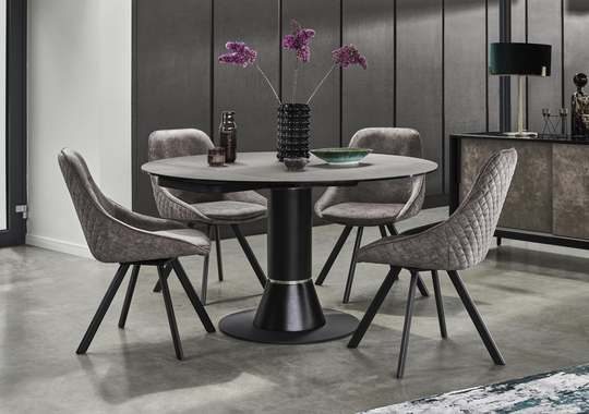 Enterprise Round Extending Dining Table