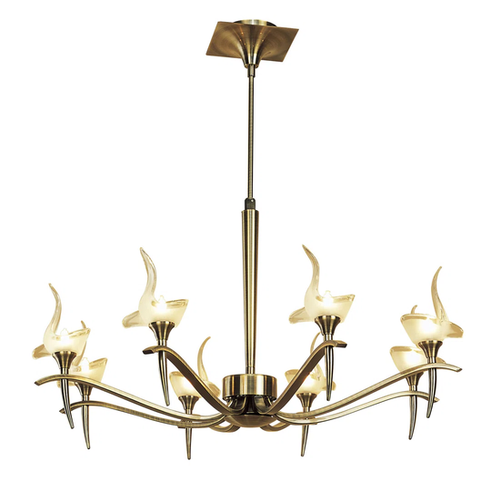 Viena AB Telescopic Pendant 4 Light in , 71.5cm x 55cm x 73cm