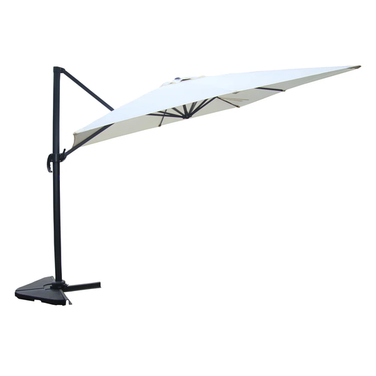 Aaqib 4m x 3m Rectangular Cantilever Parasol