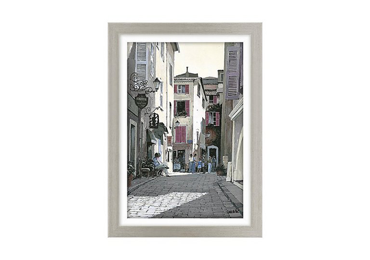 Afternoon Café II Framed Art