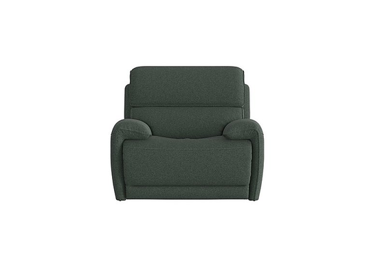 Link Fabric Power Recliner Armchair with Power Headrests - Green