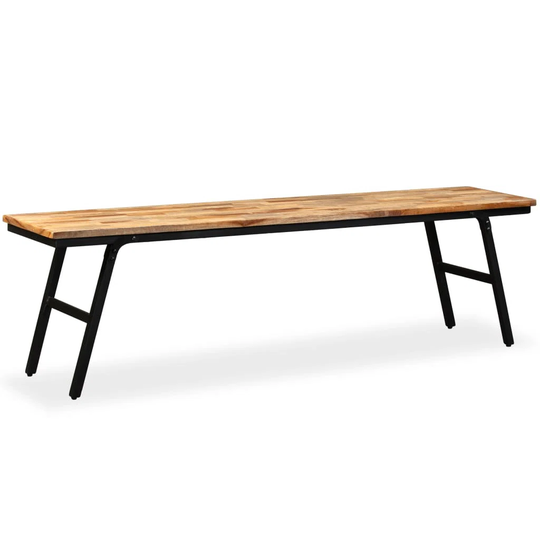 Mattalyn Bench Reclaimed Teak And Steel 160X35x45 Cm
