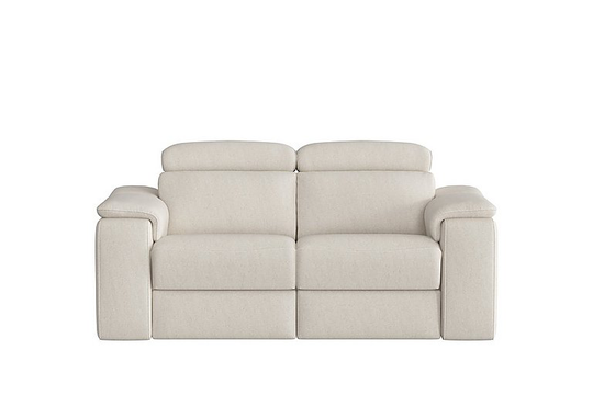 Nicoletti - Davide 2 Seater Fabric Sofa - Beige