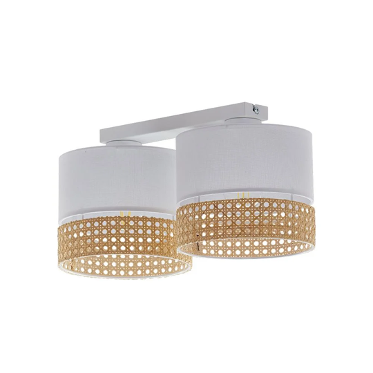 2-Light 45cm Semi Flush Mount
