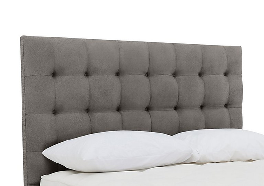 Millbrook - Stroud Floor Standing Headboard - Double - Grey