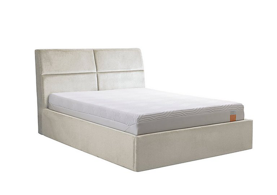 TEMPUR - Grafton Ottoman Bed Frame - Double - Beige