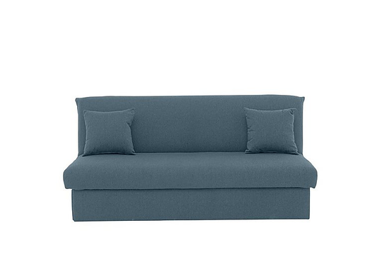 Versatile 3 Seater Fabric Sofa Bed No Arms