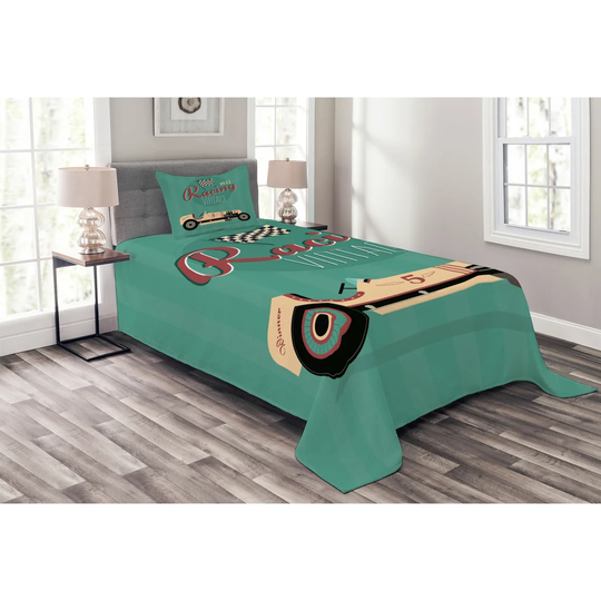 Afraz Bedspread Set with Pillow Sham
