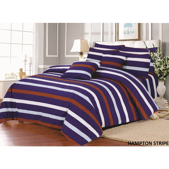 Hampton Stripe Duvet Cover Set