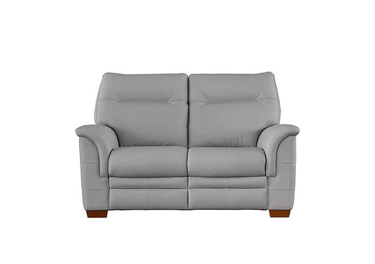 Parker Knoll - Hudson 2 Seater Leather Sofa - Grey