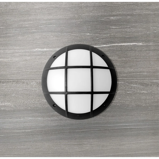 Lagoudera 1 Light Outdoor Bulkhead Light