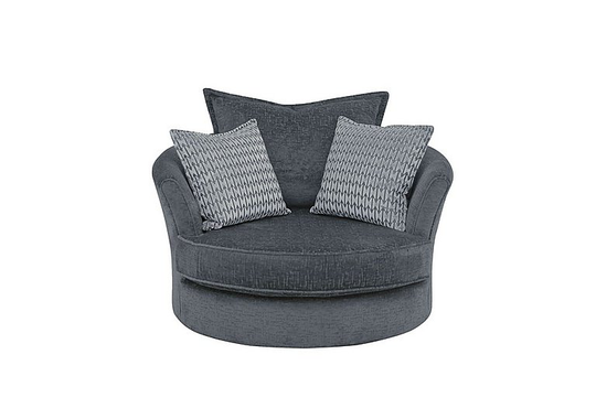 Sasha Twister Chair - Grey