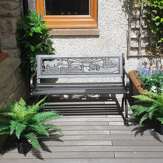 Marlise Aluminium Park Bench